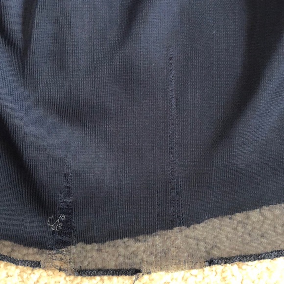 Navy One-Shoulder Beaded Formal Full-Length Dress - Picture 7 of 7